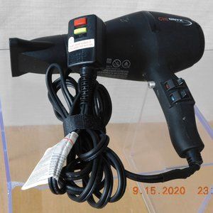 CHI ONYX EUROSHINE Hair Dryer Model GF1432-A USED